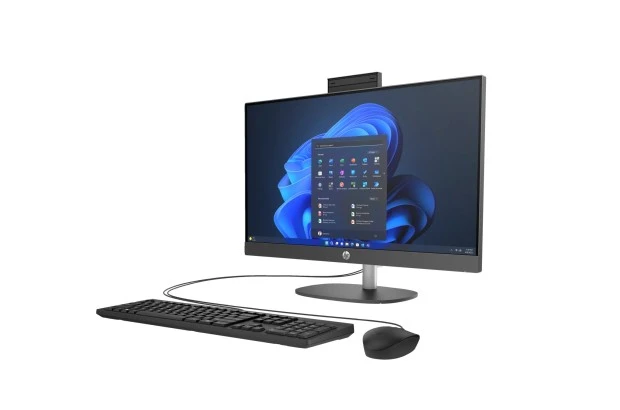 Komputer All in One HP ProOne 240 G10 / 885L7EA / Intel i7-13 / 16GB / SSD 512GB / Intel Xe / FullHD / Win 11 / Czarny