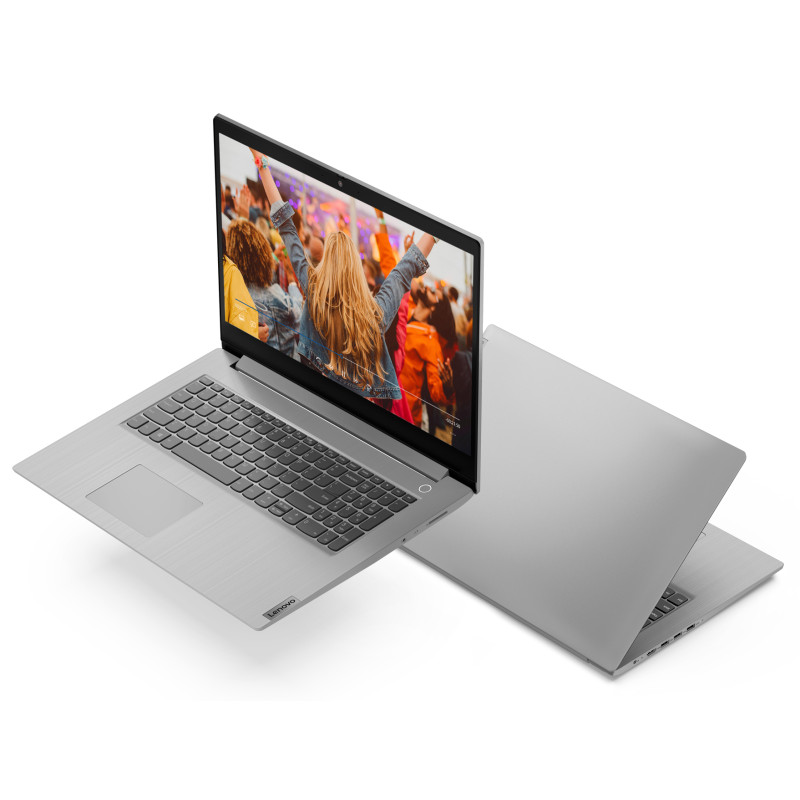 Laptop Lenovo IdeaPad 3 17IML05 / 81WC0003US / Intel Core i3 / 8GB / SSD 256GB / Intel UHD / HD+ / Win 11 / Szary