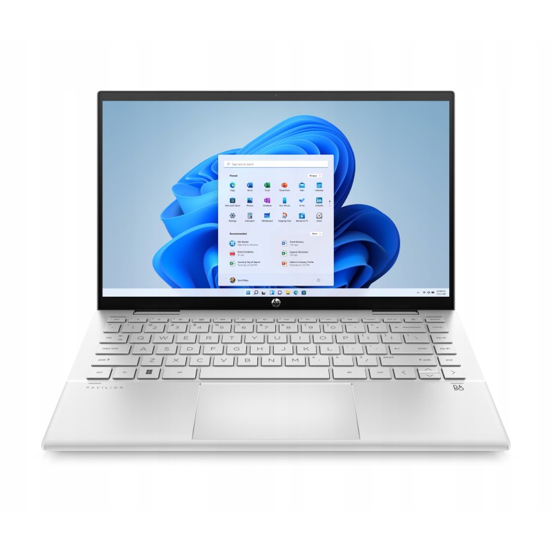 Laptop HP Pavilion x360 14-dy0016ne / 40M22EA / Intel Core i3 / 16GB / SSD 512GB / Intel UHD / FullHD / Dotyk / Win 11 / Srebrny