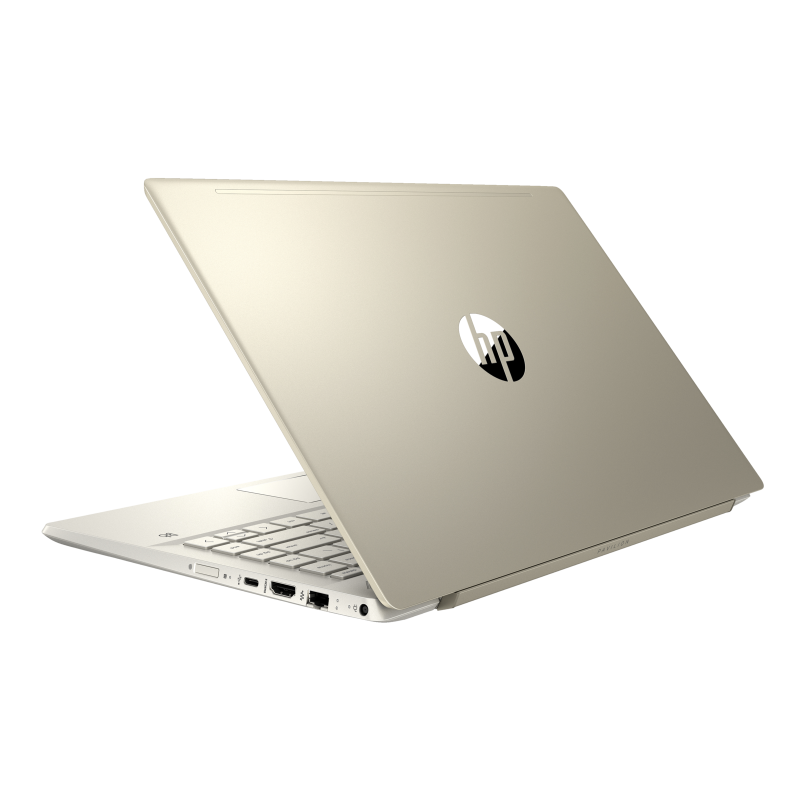 Laptop HP Pavilion 14-ce3004nw / 8UH51EA / Intel Core i7 / 16GB / SSD 512GB / Nvidia MX250 / FullHD / Win 11 / Złoty