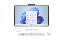 Komputer All in One HP 27-cr0020na / 8B522EA / AMD Ryzen 7 / 8GB / SSD 512GB / AMD Radeon / FullHD / Win 11 / Biały