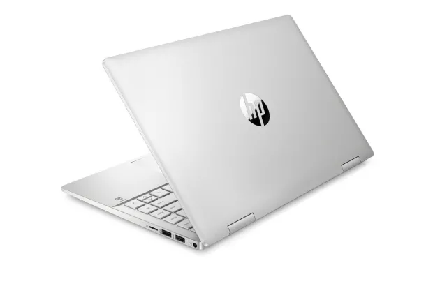 Laptop HP Pavilion x360 14-ek1011nx / 8F1M5EA / Intel i3 / 8GB / SSD 256GB / Intel UHD / FHD UWVA / Dotyk / Win 11 / Srebrny