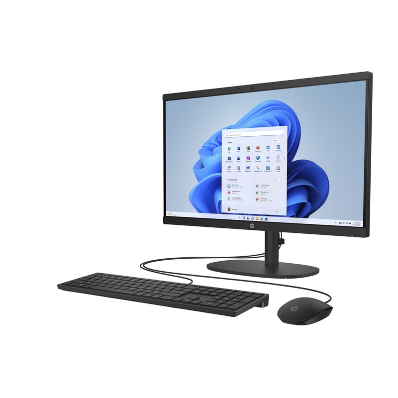 Komputer All in One HP 22-dg0001na / A0NW9EA / Core i3-N300 / 8GB / SSD 256GB / Intel UHD / FullHD / Win 11 / Czarny