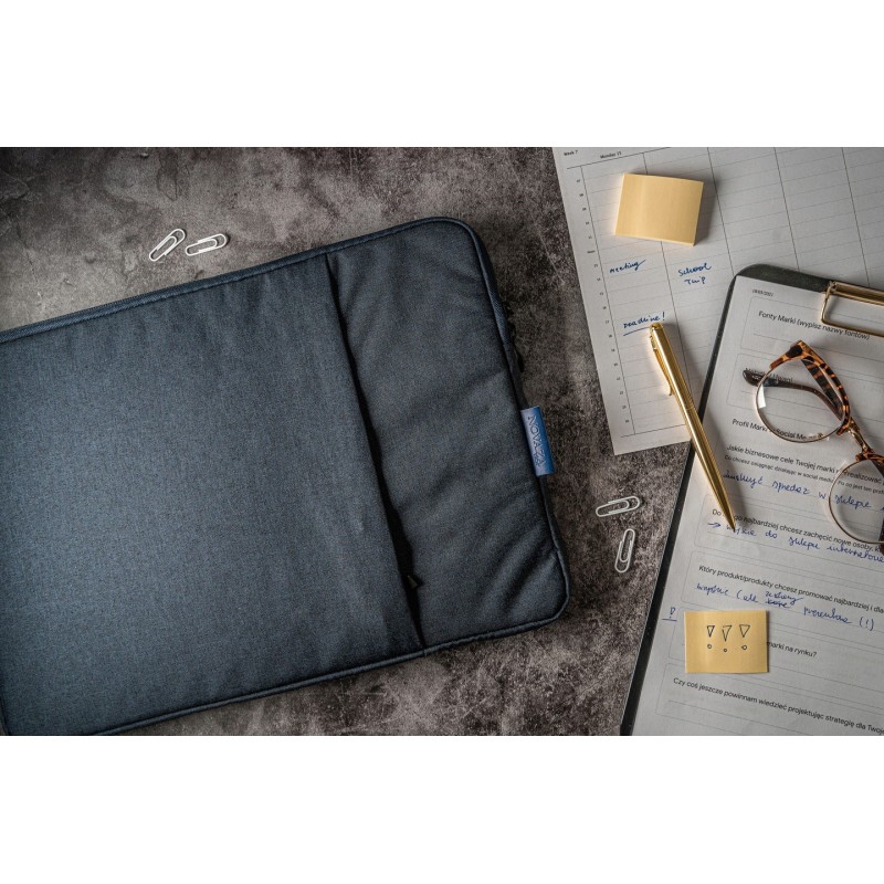 Torba / Etui do laptopów 15"-16" granatowa