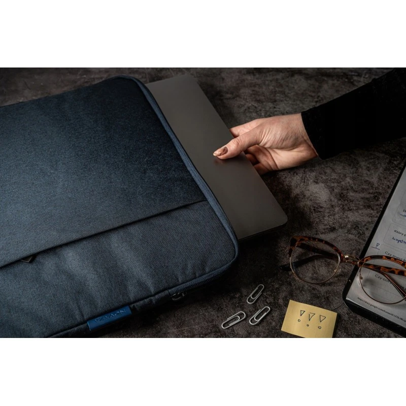 Torba / Etui do laptopów 15"-16" granatowa