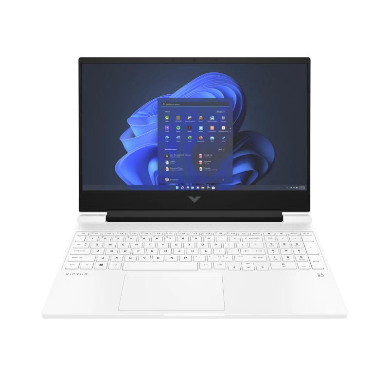 Laptop HP Victus  15-fa0154nw / 712D0EA / Intel Core i5 / 8GB / SSD 512GB / Nvidia GTX1650 / FullHD / FreeDos / Biały