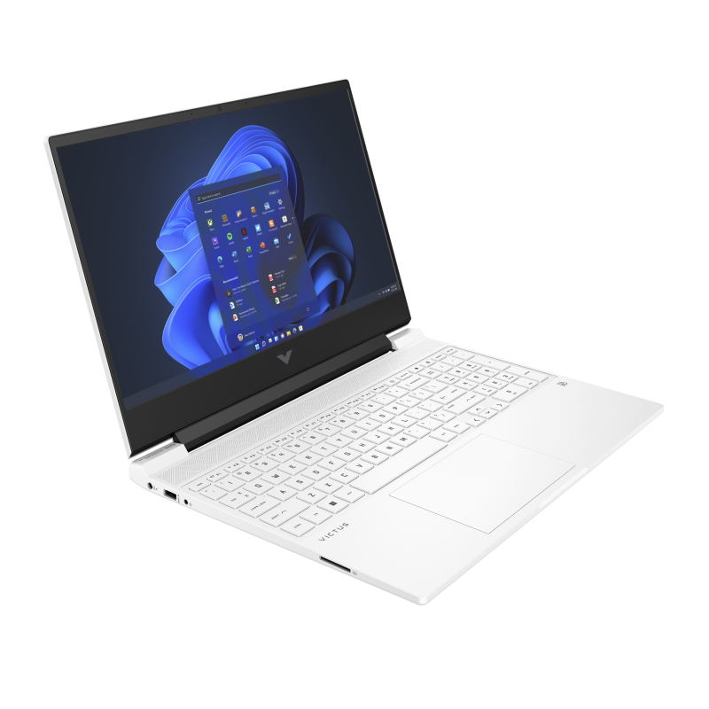Laptop HP Victus  15-fa0154nw / 712D0EA / Intel Core i5 / 8GB / SSD 512GB / Nvidia GTX1650 / FullHD / FreeDos / Biały