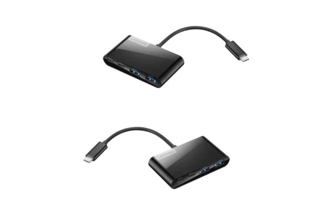 Stacja dokująca USB-C Lenovo 2xUSB-A 3.0 + 2xUSB-C 3.1 (GX91L84354)