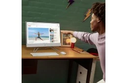 All in One HP 27-cb1010nh / 6M840EA / Intel i7-12 / 16GB / SSD 1TB / Intel Xe / FullHD / FreeDos / Biały