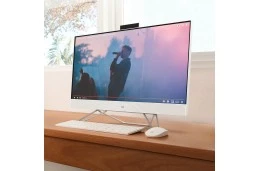 All in One HP 27-cb1010nh / 6M840EA / Intel i7-12 / 16GB / SSD 1TB / Intel Xe / FullHD / FreeDos / Biały