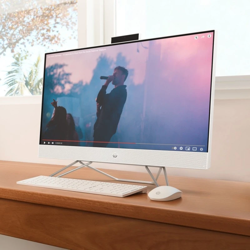 All in One HP 27-cb1010nh / 6M840EA / Intel i7-12 / 16GB / SSD 1TB / Intel Xe / FullHD / FreeDos / Biały