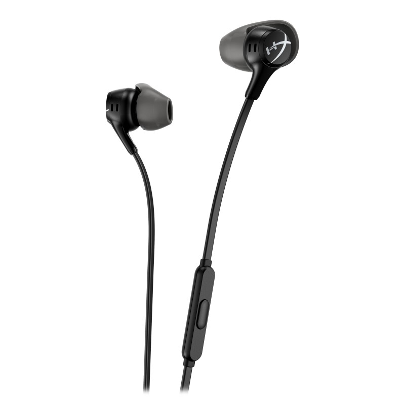 Słuchawki przewodowe HyperX Cloud Earbuds II czarne (70N24AA)