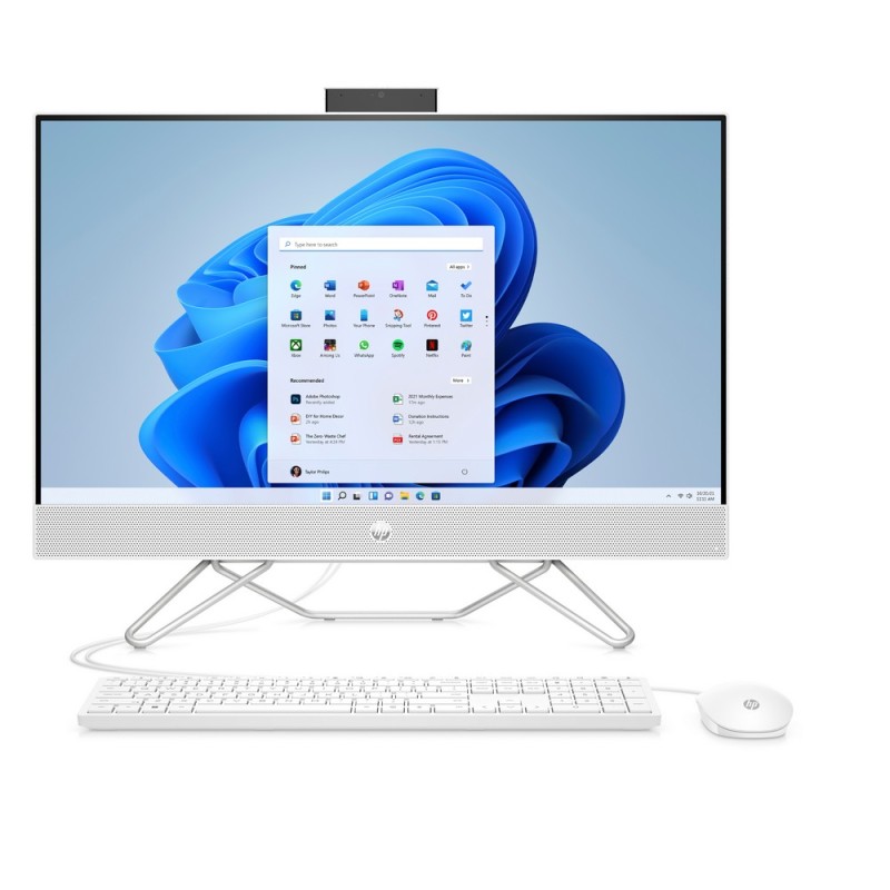 All in One HP 27-cb1042ne / 7Z7G3EA / Intel i7-12 / 8GB / SSD 512GB / MX450 / FullHD / FreeDOS / Biały