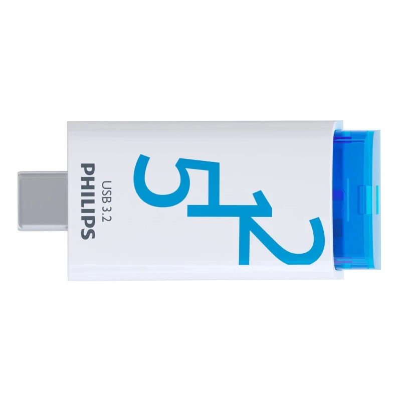 Pendrive Philips USB 3.2 512GB Click Series Gen 1 USB-C (FM51FD175B/00)