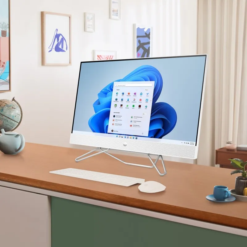 All in One HP 27-cb1010nh / 6M840EA / Intel i7-12 / 32GB / SSD 2TB / Intel Xe / FullHD / WINDOWS 11 PRO / Biały