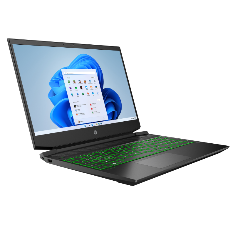 Laptop HP Pavilion Gaming 15-ec2470nw / 595S1EA / AMD Ryzen 5 / 8GB / SSD 512GB / NVIDIA GTX 1650 / FullHD / Win 11 / Czarny