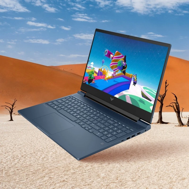 Laptop HP Victus 16-r0157nw / 948H1EA / Intel i5-13 / 16GB / SSD 512GB / Nvdia RTX 4050 / FullHD / 144Hz / Win 11 / Niebieski