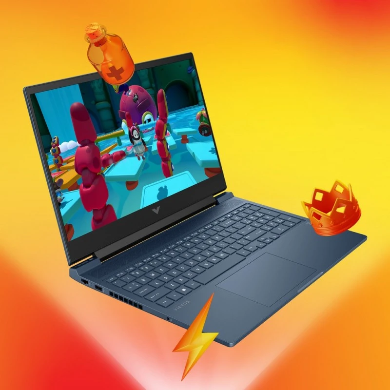 Laptop HP Victus 16-r0157nw / 948H1EA / Intel i5-13 / 16GB / SSD 512GB / Nvdia RTX 4050 / FullHD / 144Hz / Win 11 / Niebieski