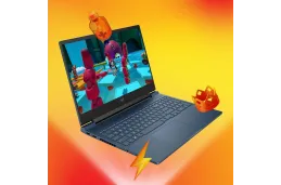 Laptop HP Victus 16-r0157nw / 948H1EA / Intel i5-13 / 32GB / SSD 2TB / Nvdia RTX 4050 / FullHD / 144Hz / Win 11 / Niebieski