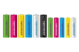 Najwyższej jakości Akumulatorki Esperanza 4szt typu AAA 1000mAh (EZA102R)