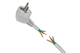 Listwa zasilająca 6 gniazd, wyłącznik, 1,5m, ochrona przed dziećmi BIAŁA (ELK217W)