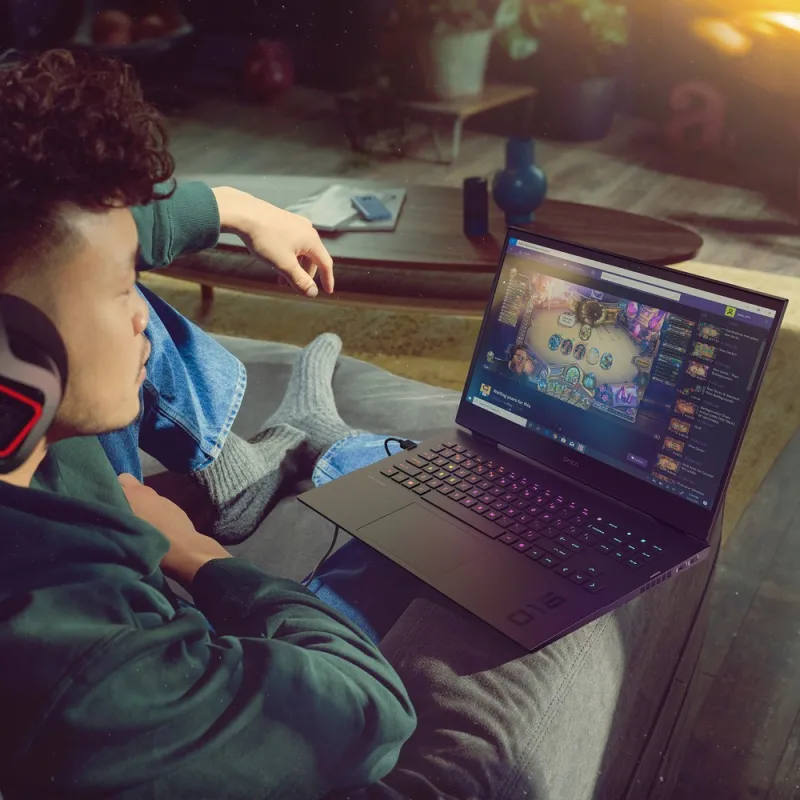 Laptop HP Omen 16-b0020nw / 67F20EA / Intel i5 / 32GB / SSD 1TB / Nvidia RTX 3050 / FullHD / 144Hz / Win 11 / Czarny