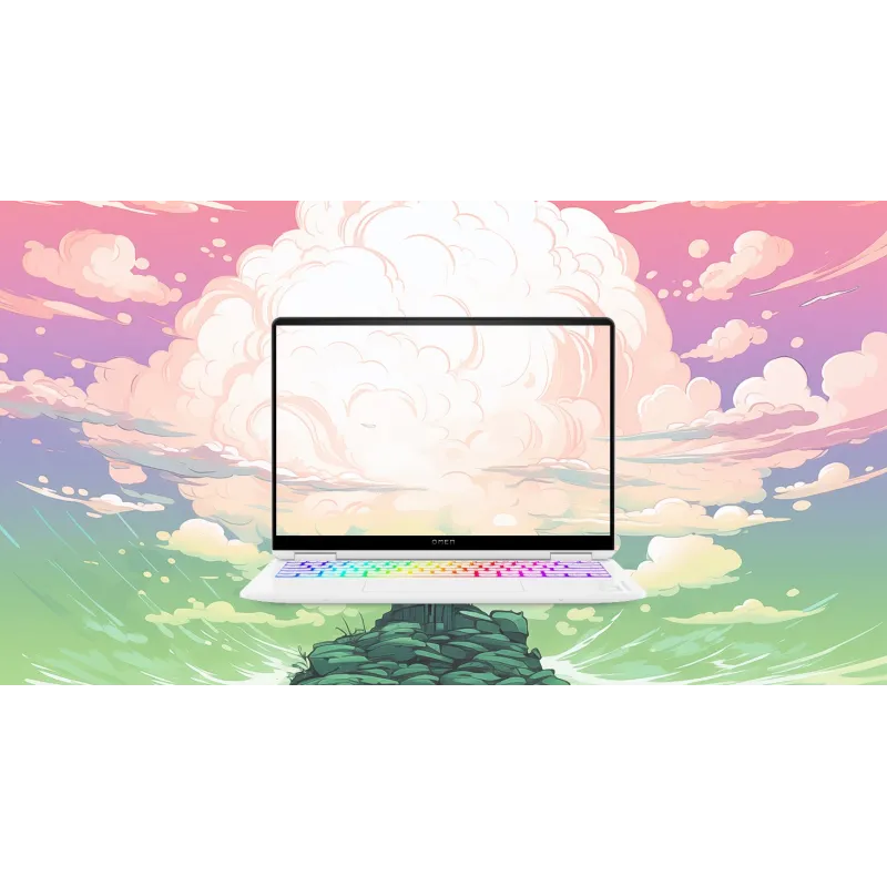 Laptop OMEN Transcend HP 14-fb0024nw / A58SJEA / Intel Ultra 9 / 32GB / SSD 2TB / RTX 4070 / 2.8K OLED 120Hz / Win 11 / Biały