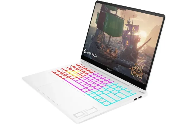 Laptop OMEN Transcend HP 14-fb0012na / 9R293EA / Ultra 7 / 16GB / SSD 2TB / RTX 4060 / 2.8K OLED 120Hz / Biały / Win 11 Pro