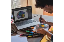 Laptop HP Pavilion 16-af0444nw / B27CDEA / Intel Ultra 5 / 16GB / SSD 1TB / Intel Graphics / WUXGA / Win11 / Niebieski