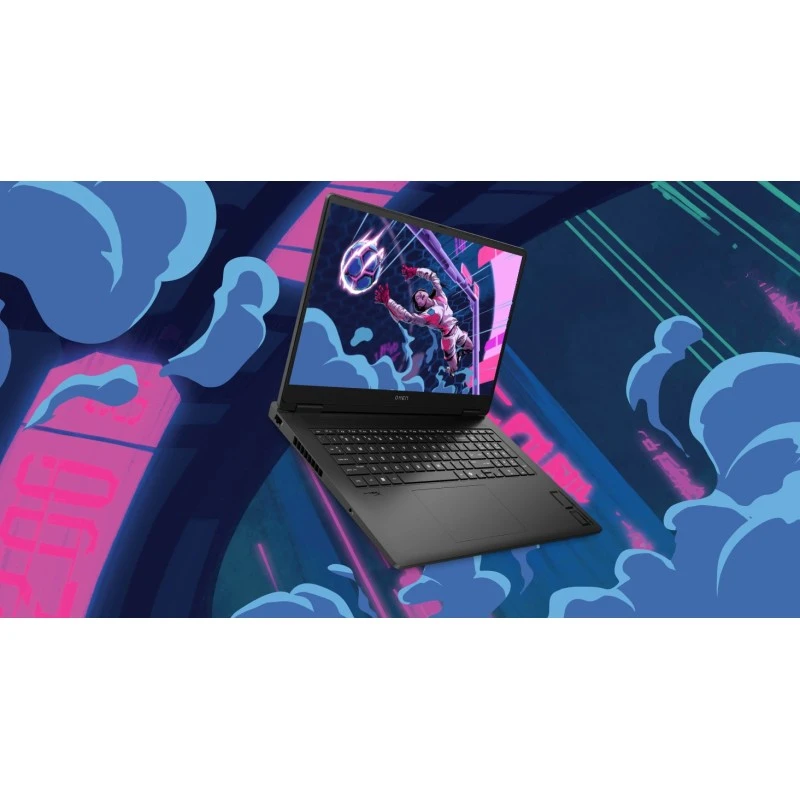 Gamingowy Laptop HP OMEN 17-DB0047 / A2AD3UA / AMD Ryzen 7 / 16GB / SSD 1TB / RTX 4070 / QHD / 240Hz / Win 11 / Czarny