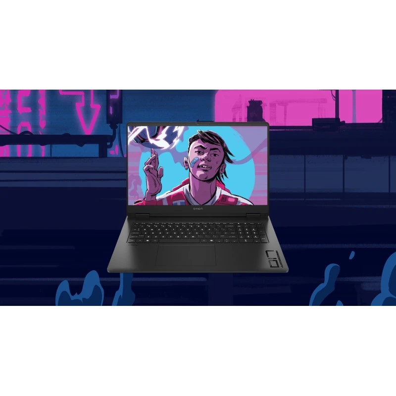 Gamingowy Laptop HP OMEN 17-DB0047 / A2AD3UA / AMD Ryzen 7 / 16GB / SSD 1TB / RTX 4070 / QHD / 240Hz / Win 11 / Czarny