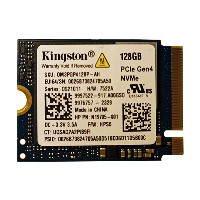 DYSK KINGSTON 128GB 2230 2280 PCIe Gen4 NVME