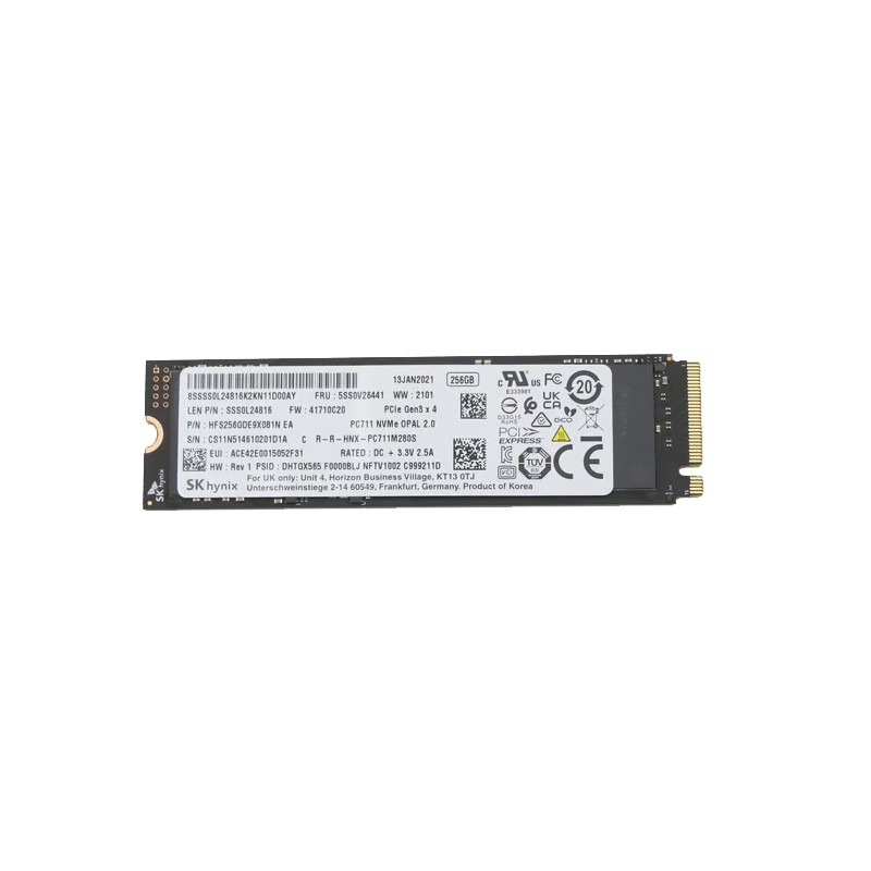 Dysk SSD M.2 256GB 2280 PCIe3x4 (SK hynix) Lenovo 5SS0V26441