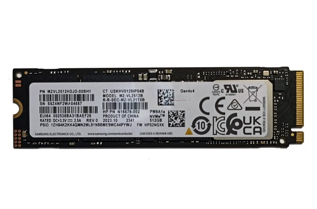 Dysk SSD M.2 Samsung PM9A1a 512GB NVMe Gen4x4