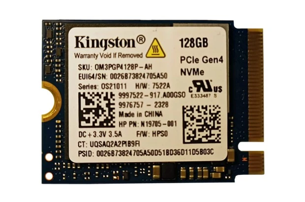 Dysk SSD M.2 KINGSTON 128GB 2230 PCIe NVME Gen4