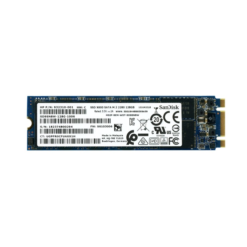 Dysk SSD M.2 SanDisk SD9SN8W-128G-1006 128GB X600 M.2 2280 SATA