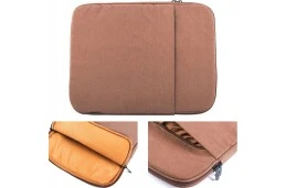 Pokrowiec na laptopa Logic Concept 15,6" (LOGIC PLUSH 15 BRĄZ)