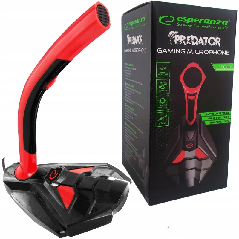 Mikrofon Esperanza Predator HX101 (EGH101)
