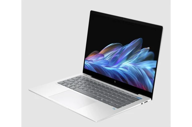 Laptop HP OmniBook X Copilot+ 14-FE1003 / A9FF7UA / Snapdragon X1P-42-100 / 16GB / SSD 512GB / 2,2k / Dotyk / Win 11 / Srebrny