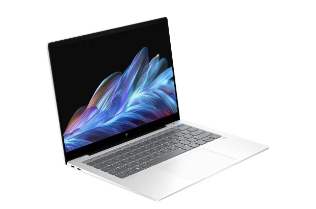 Laptop HP OmniBook X Copilot+ 14-FE1003 / A9FF7UA / Snapdragon X1P-42-100 / 16GB / SSD 512GB / 2,2k / Dotyk / Win 11 / Srebrny