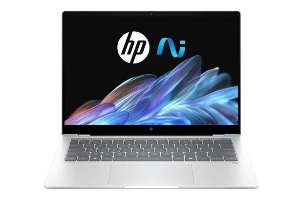 Laptop HP OmniBook X Copilot+ 14-FE1003 / A9FF7UA / Snapdragon X1P-42-100 / 16GB / SSD 512GB / 2,2k / Dotyk / Win 11 / Srebrny