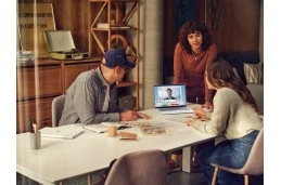 Laptop HP OmniBook X Copilot+ 14-FE1003 / A9FF7UA / Snapdragon X1P-42-100 / 16GB / SSD 512GB / 2,2k / Dotyk / Win 11 / Srebrny