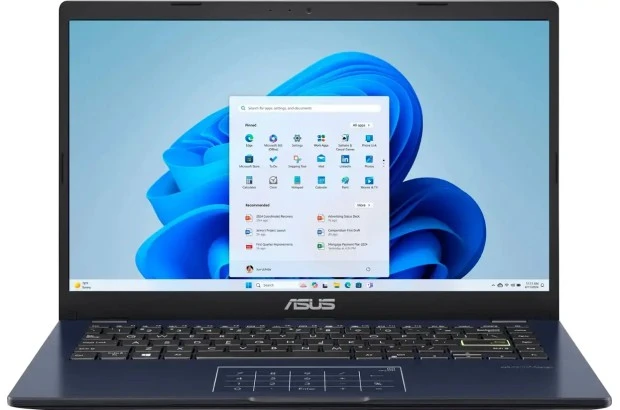 Laptop Asus E410KA-PM464 / Office 365 1rok / Intel N6000 / 4GB / eMMC 64GB / Intel UHD / FullHD / Win 11 / Star Black