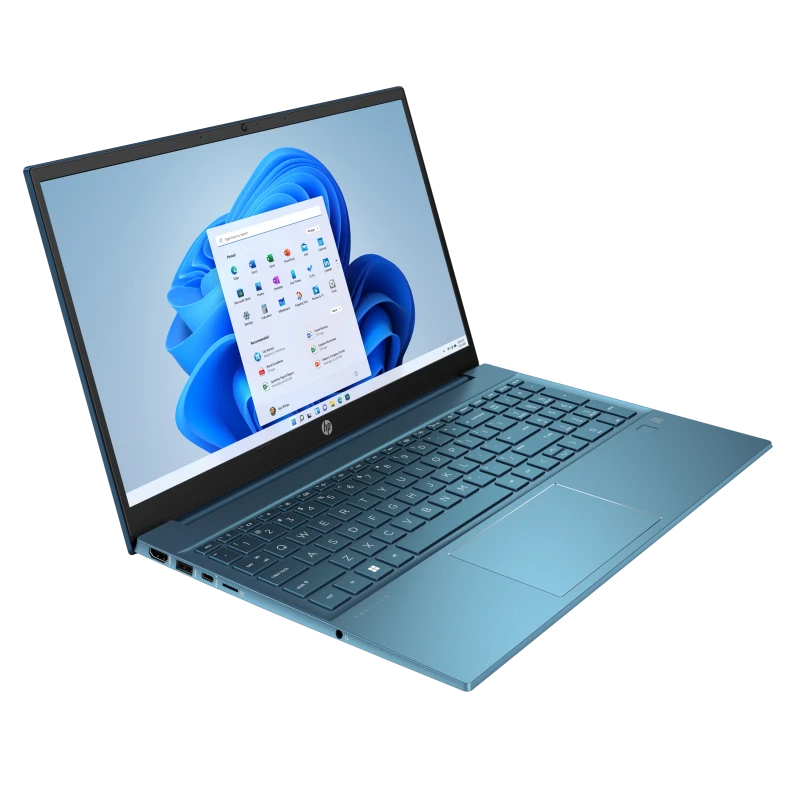 Laptop HP Pavilion 15-eh2214nw / 715B1EA / AMD Ryzen 7 / 16GB / SSD 1 TB / AMD Radeon / FullHD / Win 11 / Zielony