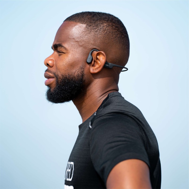 Shokz OpenRun S805 USB-C czarne Słuchawki bezprzewodowe z przewodnictwem kostnym