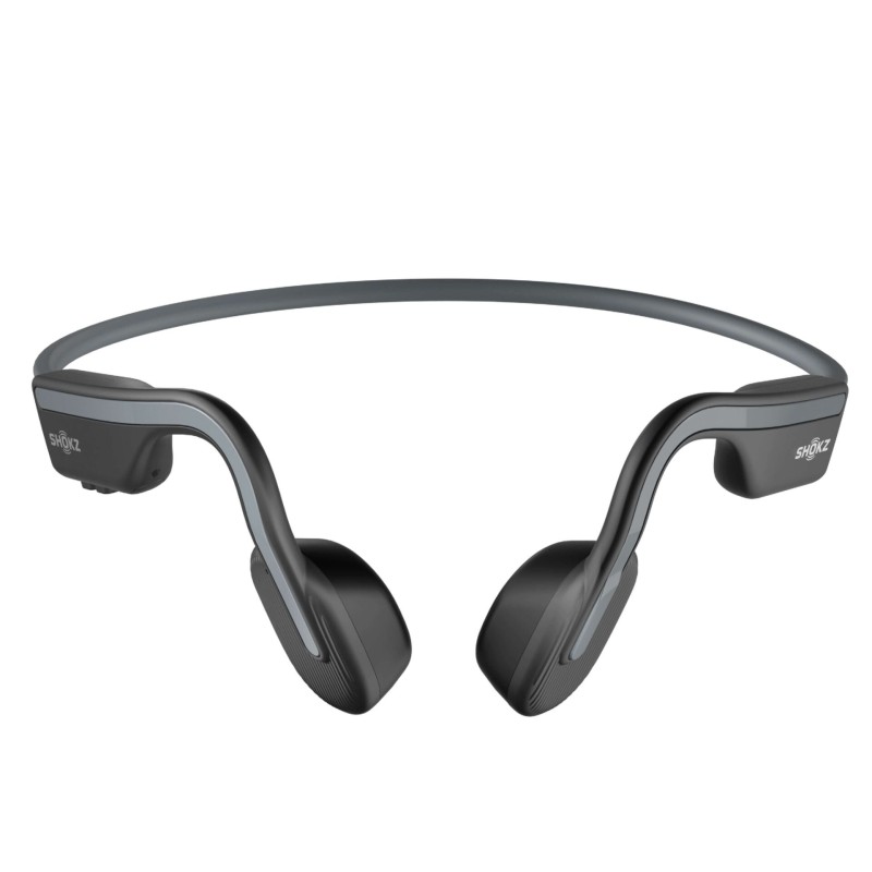 Shokz OpenMove S661 Szare Słuchawki bezprzewodowe z przewodnictwem kostnym