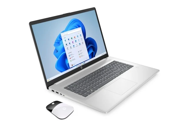 Laptop HP 17-cn0276nr / 9R0P4UA / Intel N6000 / 8GB / SSD 512GB / Intel UHD / HD+ / Win 11 / Srebrny