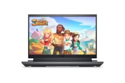 Laptop gamingowy Dell G15 G5535 / PG0RX / AMD Ryzen 7 / 16GB / SSD 512GB / Nvidia RTX 4060 / FullHD / Win 11 / Szary