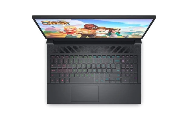 Laptop gamingowy Dell G15 G5535 / PG0RX / AMD Ryzen 7 / 16GB / SSD 512GB / Nvidia RTX 4060 / FullHD / Win 11 / Szary