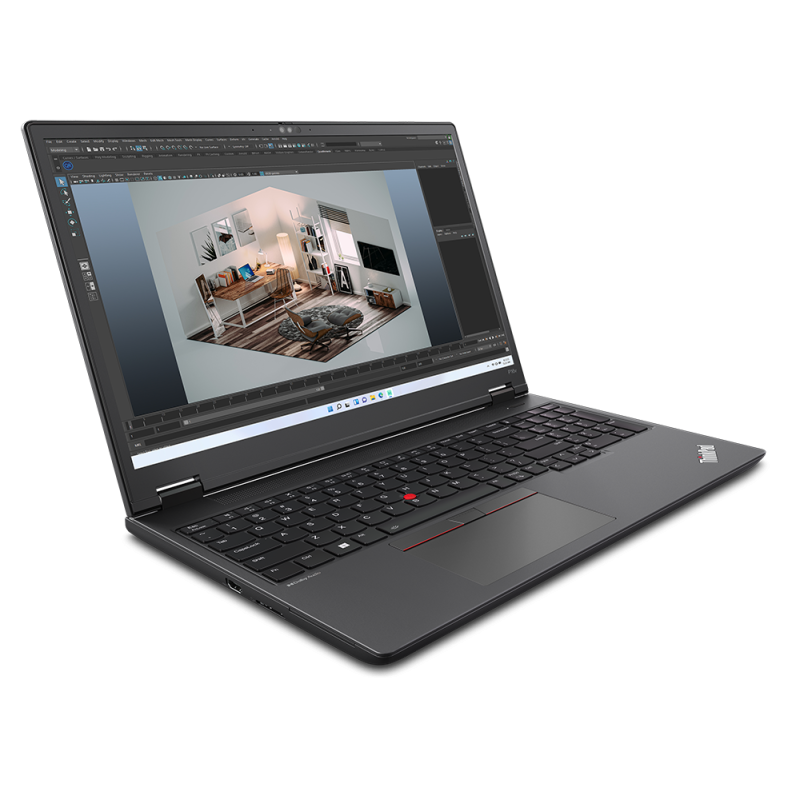 Biznesowy Laptop Workstation Lenovo P16v Gen 2 / 21KX002MUS / Intel Ultra 7 / 64GB / SSD 2TB / Nvidia RTX 1000 / 4K / Win 11 Pro